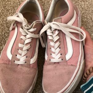 light pink vans